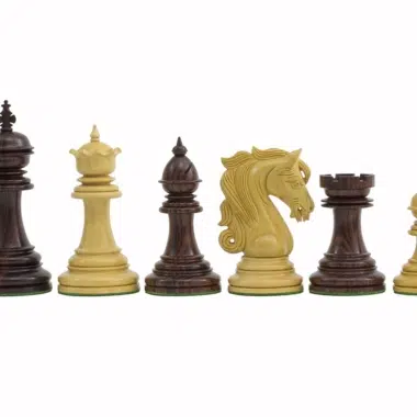 Jeu d'Echecs "Porte du Roi" en Bois de Rose