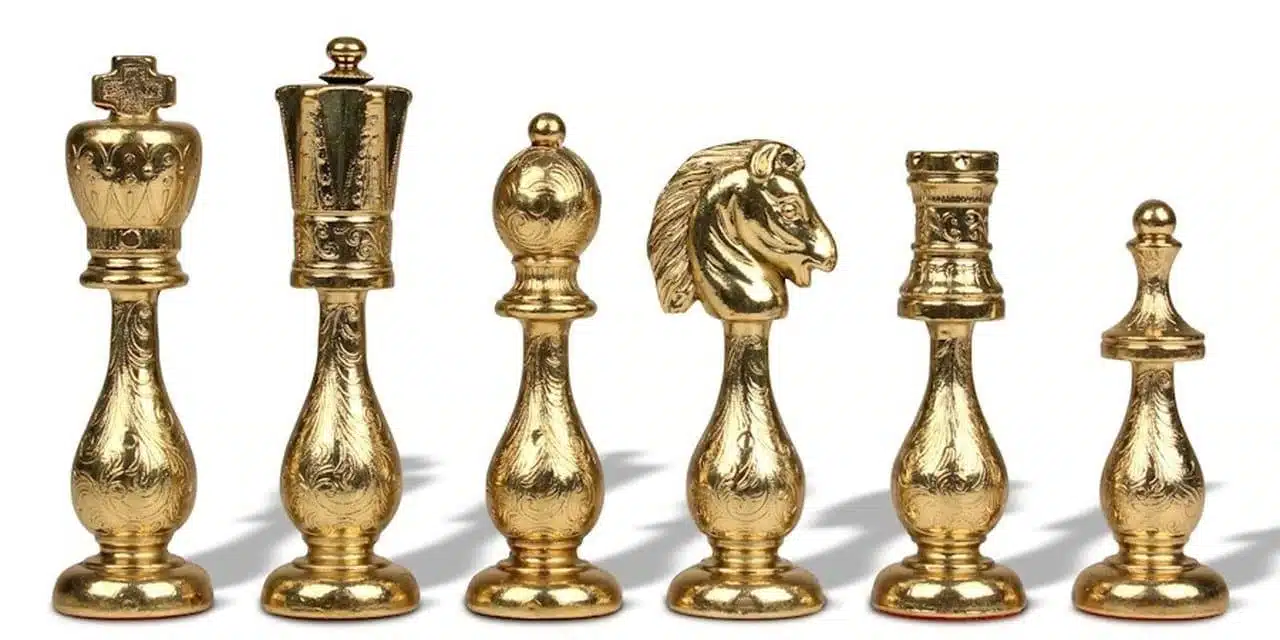 Jeu d'Echecs en Métal Arabic Style - Image 2