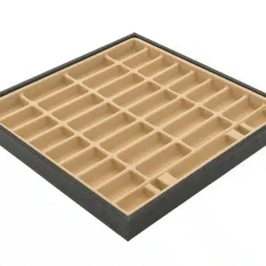 Ensemble Viking II Echiquier Coffret en  Similicuir et Jeu d'Echecs Peint à la Main - Image 12