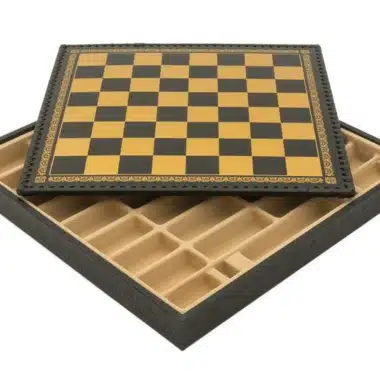 Ensemble Viking II Echiquier Coffret en  Similicuir et Jeu d'Echecs Peint à la Main - Image 11