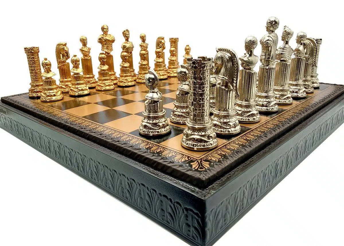 Ensemble Empire Romain VI Echiquier avec Rangement et Jeu d'Echecs - Image 4