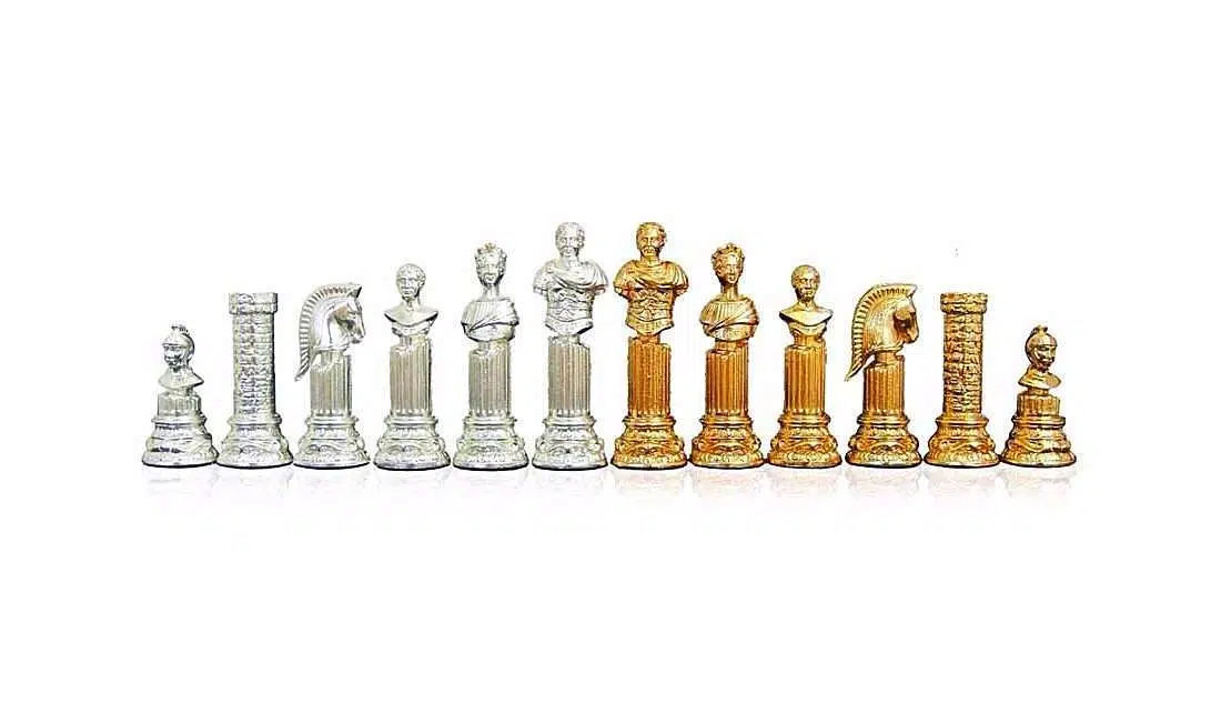 Ensemble Empire Romain VI Echiquier avec Rangement et Jeu d'Echecs - Image 16