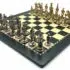 Ensemble Camelot Roi Arthur XI Echiquier en Bois et Figurines en Métal