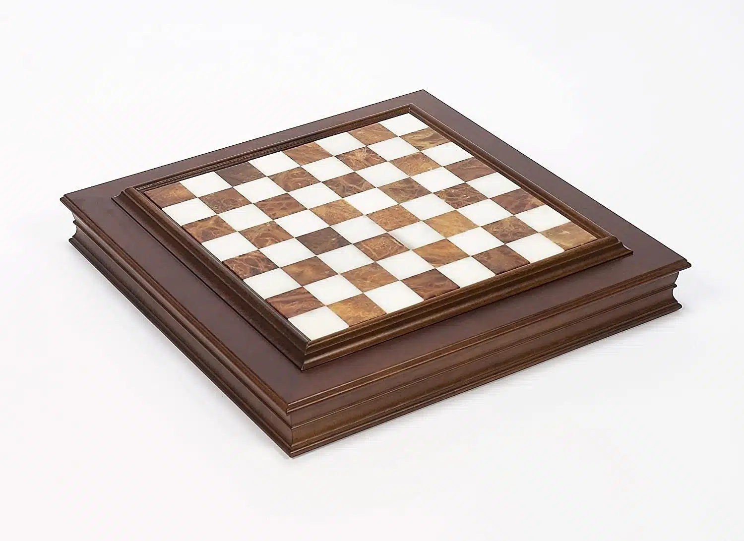 Ensemble Bataille de Waterloo 1 Echiquier en Bois et en Marbre et Jeu d'Echecs Peint à la Main - Image 12