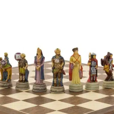 Jeu d'Echecs en Résine Empire Byzantin vs Califats Arabes - Image 7