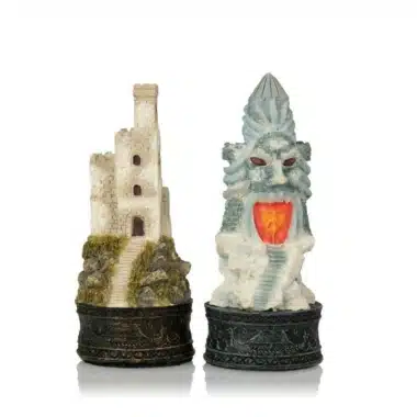 Ensemble Viking II Echiquier Coffret en  Similicuir et Jeu d'Echecs Peint à la Main - Image 9