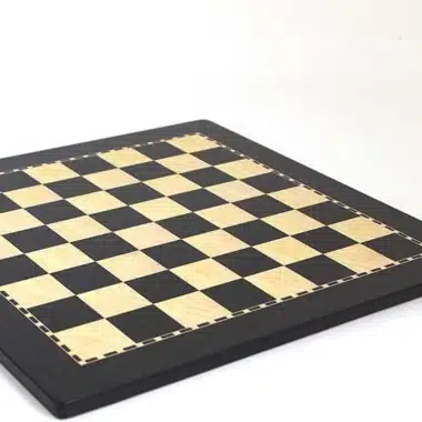 Ensemble Mignon Flower X Echiquier en Bois et Jeu d'Echecs en Métal - Image 14