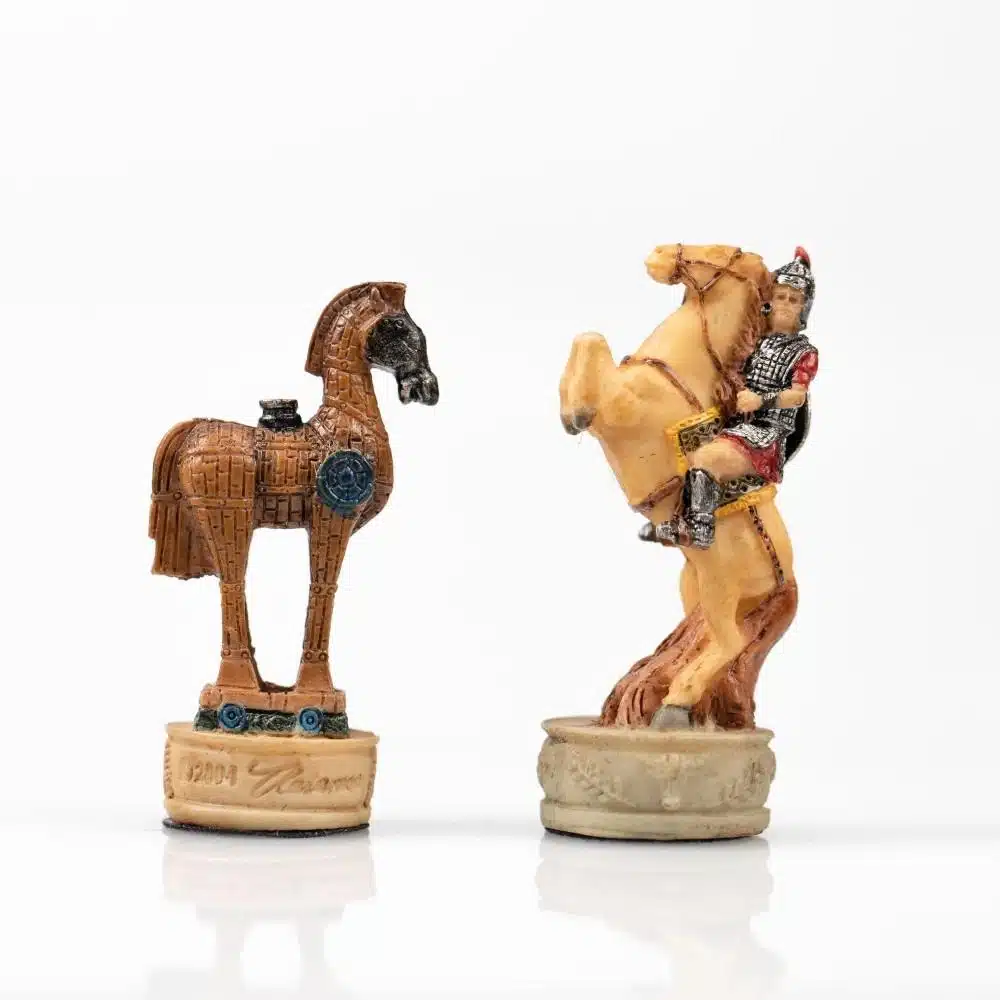 Jeu d'Echecs en Résine La Guerre de Troie - Image 12
