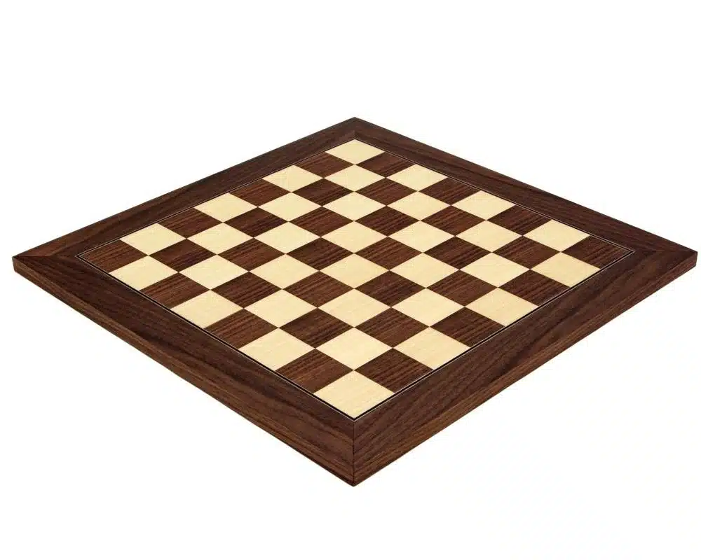Ensemble French Knight III Echiquier en Bois de Rose et d'Erable & Pièces d'Echecs en Bois de Rose - Image 8