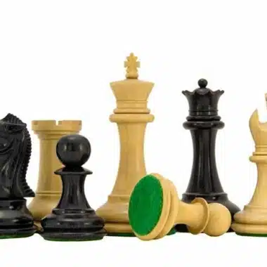 Jeu d'Echecs "Souverain II" en Bois d'Ebène - Image 2