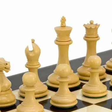 Jeu d'Echecs "Souverain II" en Bois d'Ebène - Image 4