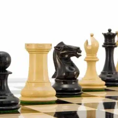 Jeu d'Echecs "Souverain II" en Bois d'Ebène - Image 5