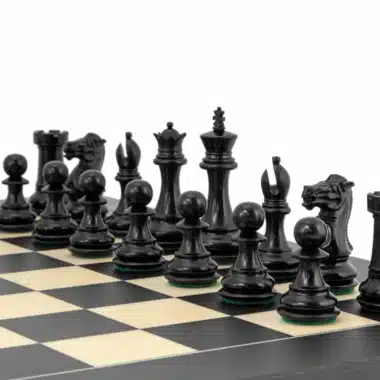 Jeu d'Echecs Highclere en Bois d'Ebène - Image 3