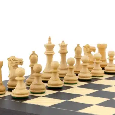 Jeu d'Echecs Highclere en Bois d'Ebène - Image 4