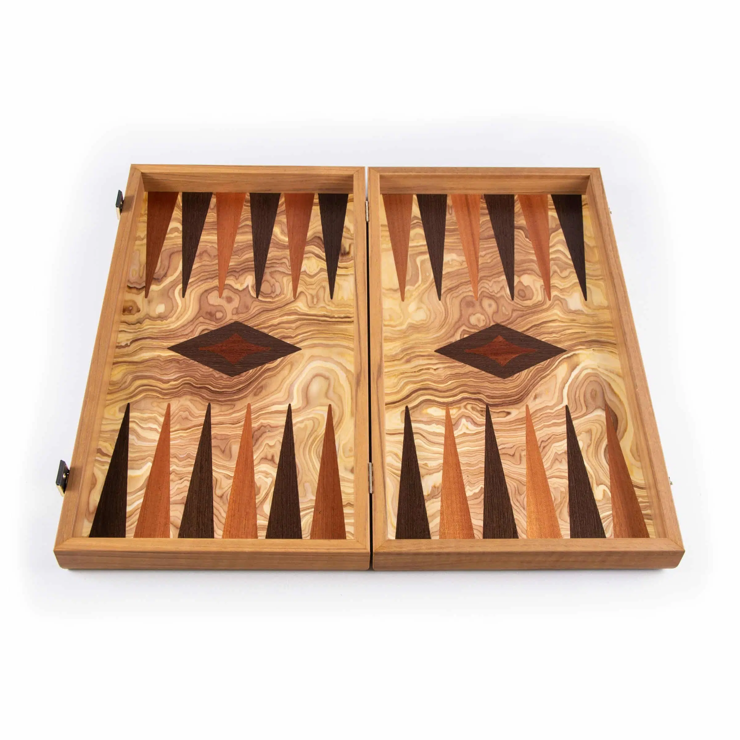 Backgammon en Bois d'Olivier - Image 4