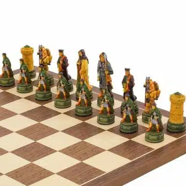 Jeu d'Echecs en Résine 