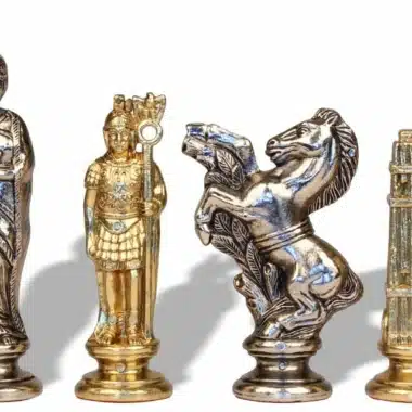 Jeu d'Echecs en Métal Jules César