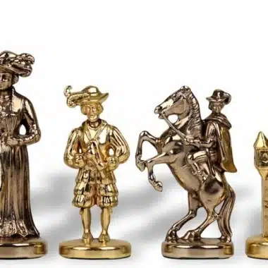 Jeu d'Echecs en Métal Lanzichenecchi