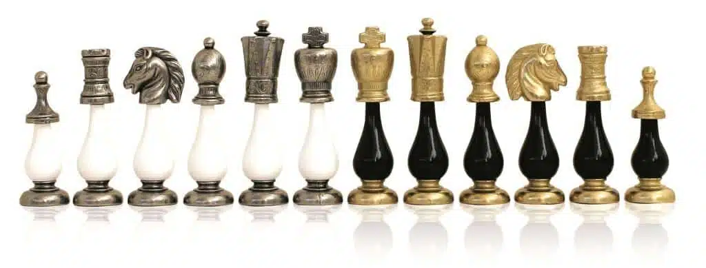 Ensemble Jeu d'Echecs Bicolore V Echiquier en Bois d'Erable - Image 4