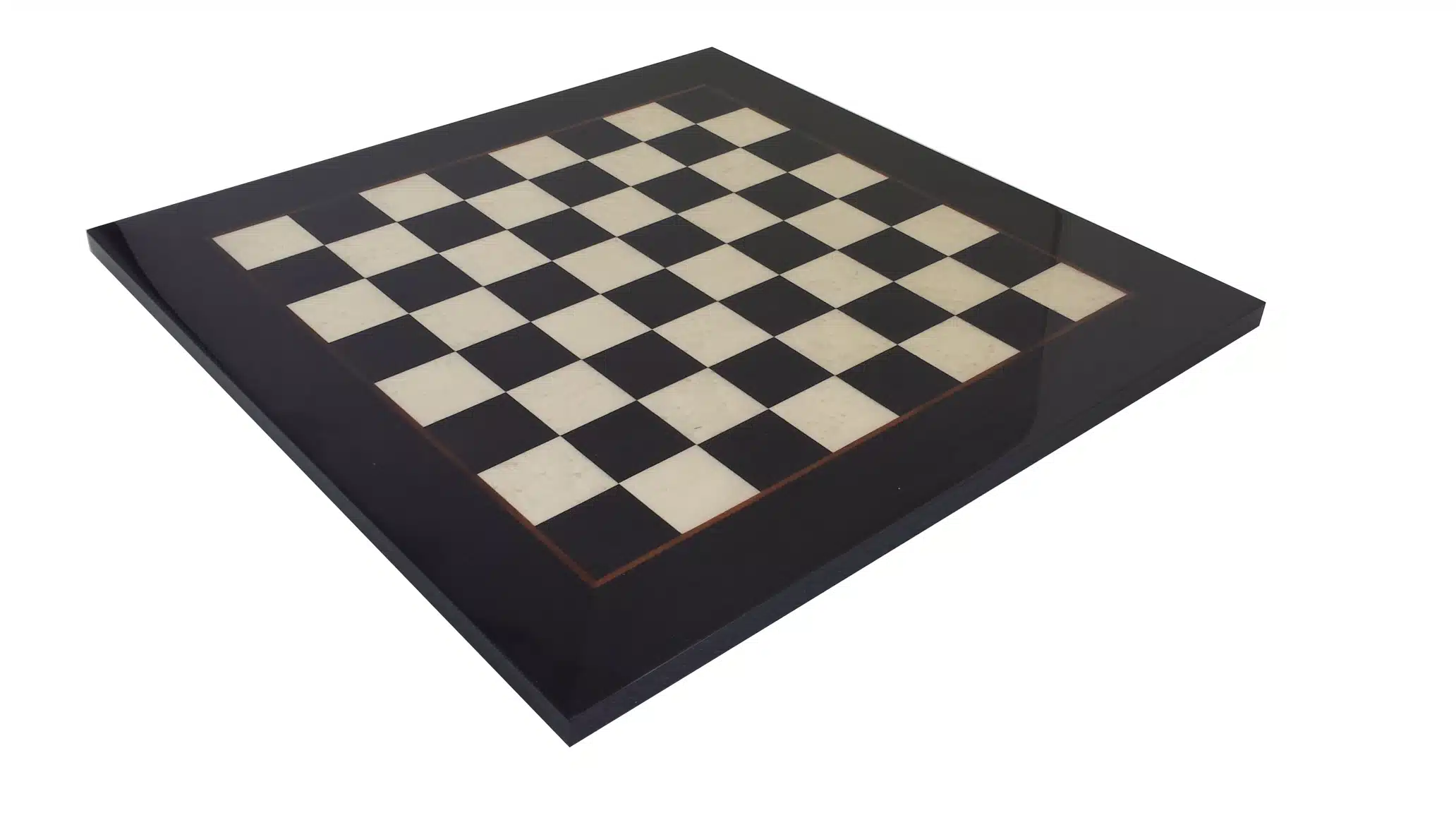 Ensemble Jeu d'Echecs Bicolore V Echiquier en Bois d'Erable - Image 5