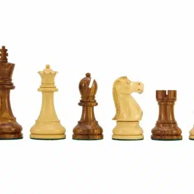 Jeu d'Échecs Staunton Jacob Knight en Bois de Sheesham et Bois de Buis