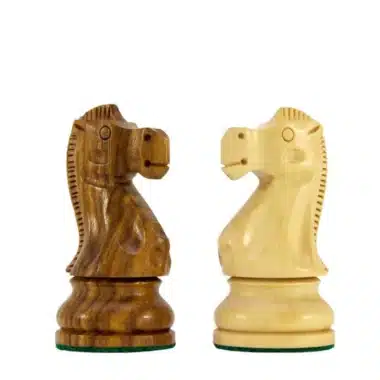 Jeu d'Échecs Staunton Jacob Knight en Bois de Sheesham et Bois de Buis