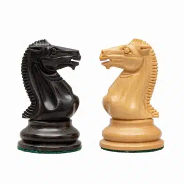 Jeu d'Échecs Rochester en Bois de Buis et d'Ébène