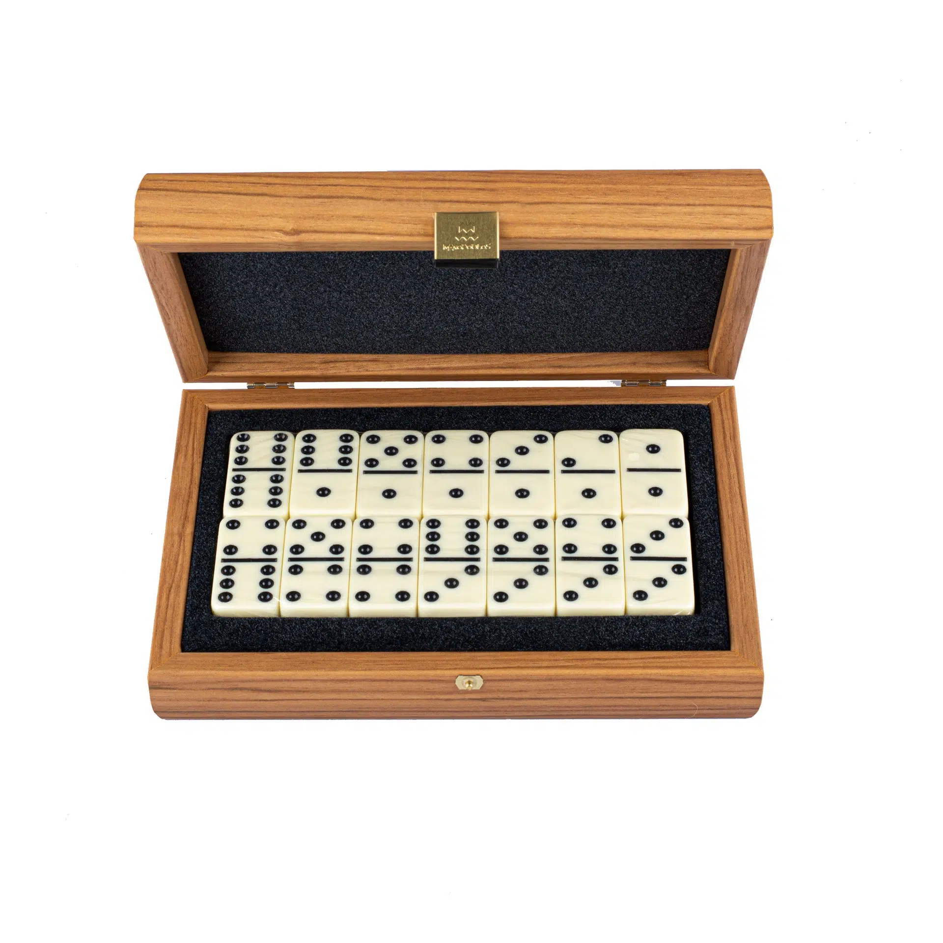 Set de Domino - Coffret en Bois de Loupe de Lupo - Image 2