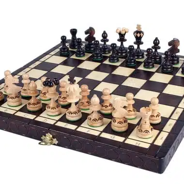 Jeu d'Echecs Pliable en Bois Pearl