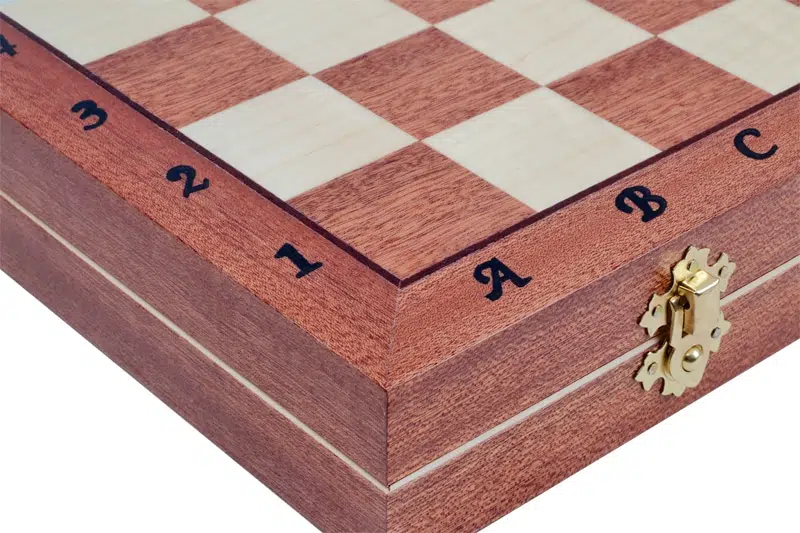 Jeu d'Echecs Pliable en Bois Olympic - Image 8