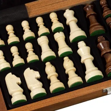 Petit Jeu d'Echecs en Bois Economique - Image 5
