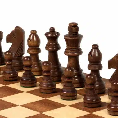 Petit Jeu d'Echecs en Bois Economique - Image 3