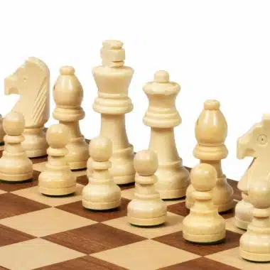 Petit Jeu d'Echecs en Bois Economique - Image 4