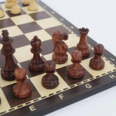 Jeu d'Echecs Staunton avec Echiquier Alphanumerique - Image 3
