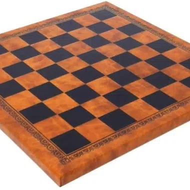 Alternative view of Ensemble Jeu d'Échecs Croisés VS Sarrasins et Échiquier en Similicuir