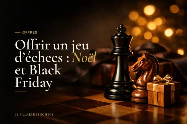 Offrir un jeu d'échecs : Noël et Black Friday